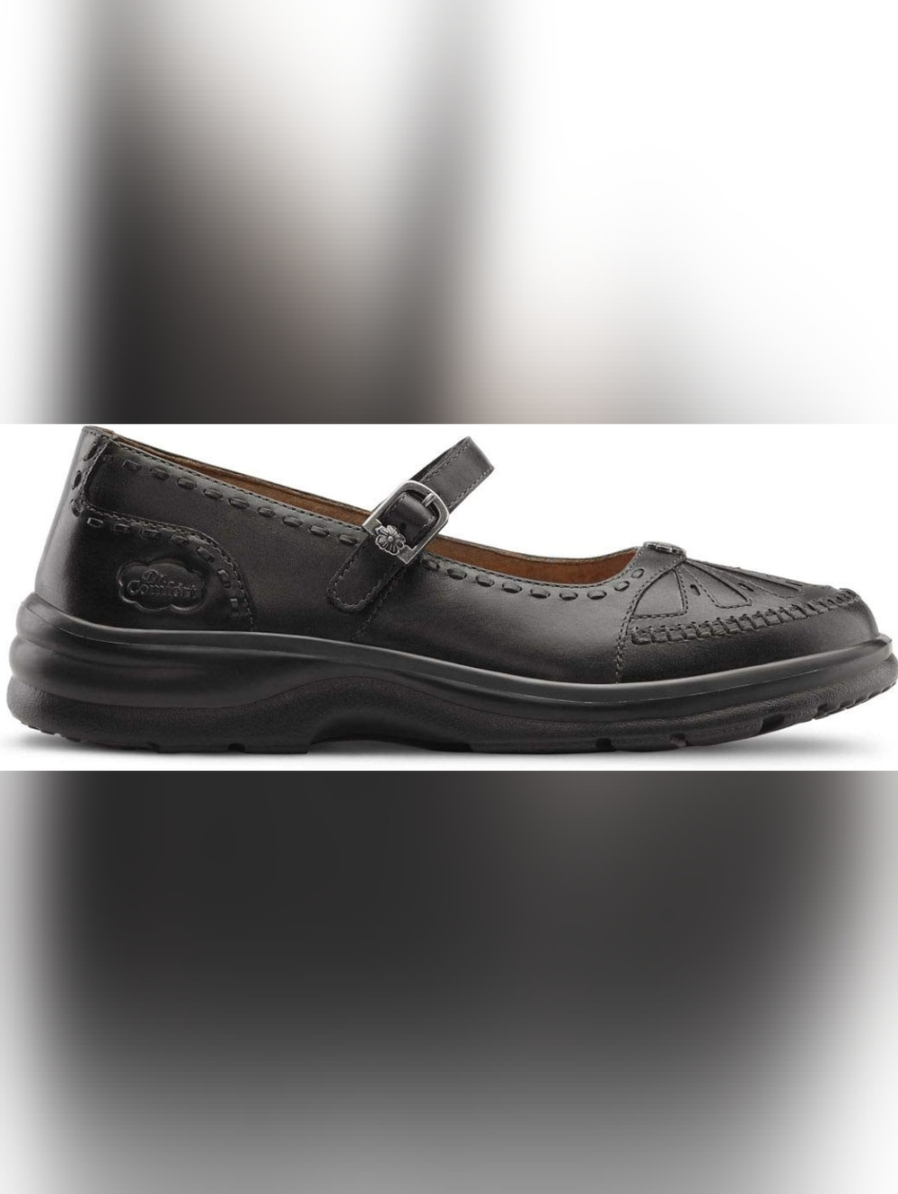 Dr. Comfort Women's Paradise Mary Jane Shoes Black, Diabetic Therapeutic Sz 5.5 - Picture 5 of 10